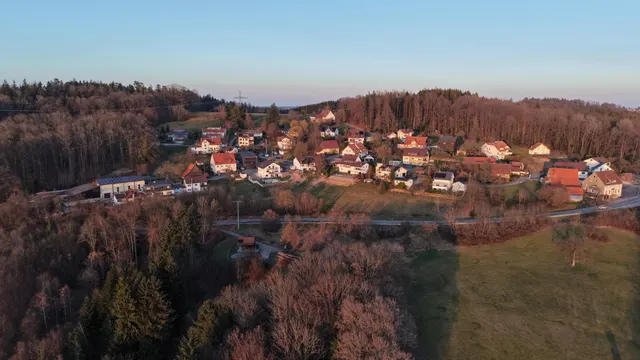Dorfansicht von Westen